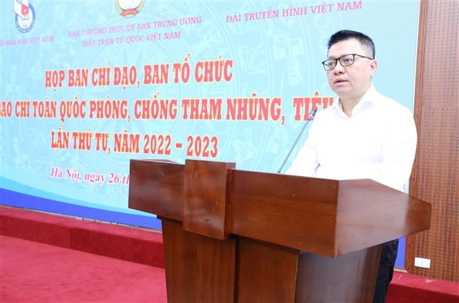 Tập trung tuyên truyền điểm mới của Giải báo chí toàn quốc phòng, chống tham nhũng, tiêu cực lần thứ tư