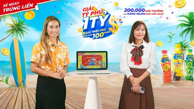 Một công nhân tại Nam Định bất ngờ trúng 100 triệu đồng nhờ giải khát với Trà Xanh Không Độ