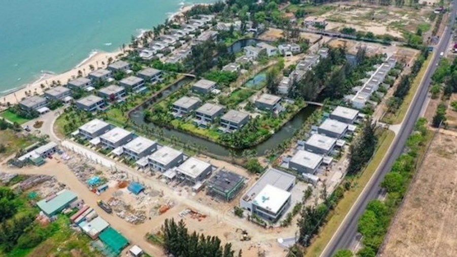 Xây dựng sai phép, chủ đầu tư dự án Khu du lịch Hồ Tràm bị xử phạt 110 triệu đồng