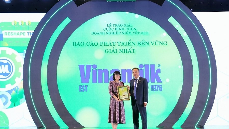 Vinamilk ghi dấu ấn trong lĩnh vực phát triển bền vững