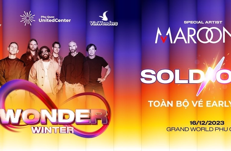 Vé bán sớm (EB) 8Wonder “bốc hơi” nhanh chóng, fan Maroon 5 lại đua săn vé chính thức