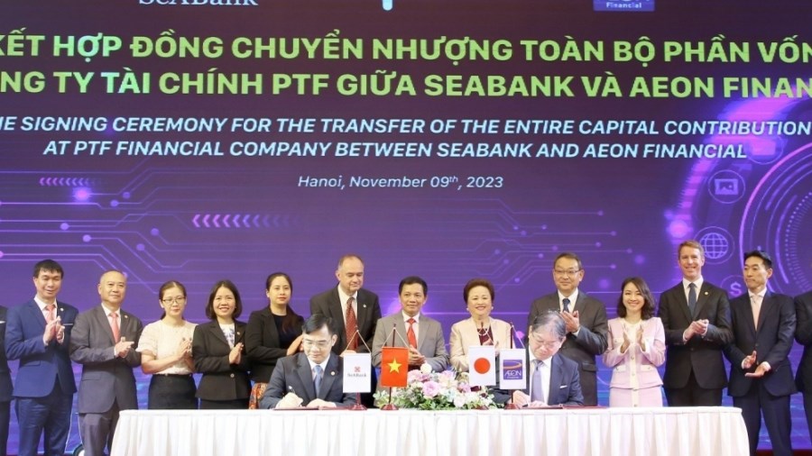 SeABank và AEON Financial ký kết hợp đồng chuyển nhượng Công ty tài chính PTF, trị giá 4.300 tỷ đồng