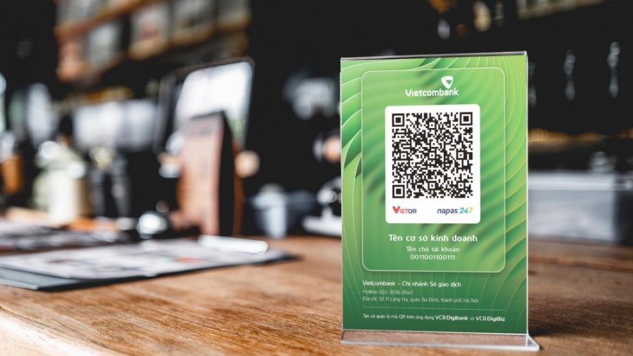 Vietcombank ra mắt bộ giải pháp “QR nhận tiền” và "quản lý doanh thu theo từng mã QR" cho người bán hàng trên VCB Digibank