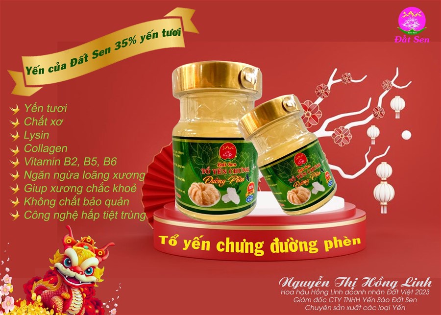 Yến sào đất sen - Lấy sức khoẻ người tiêu dùng làm mục tiêu phát triển thương hiệu