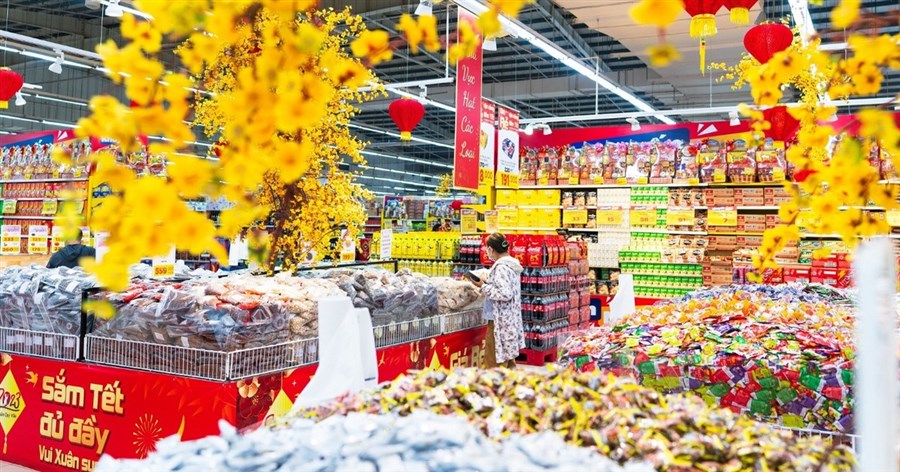 Tổng giá trị hàng hóa phục vụ Tết tại Hà Nội đạt gần 41.000 tỷ đồng