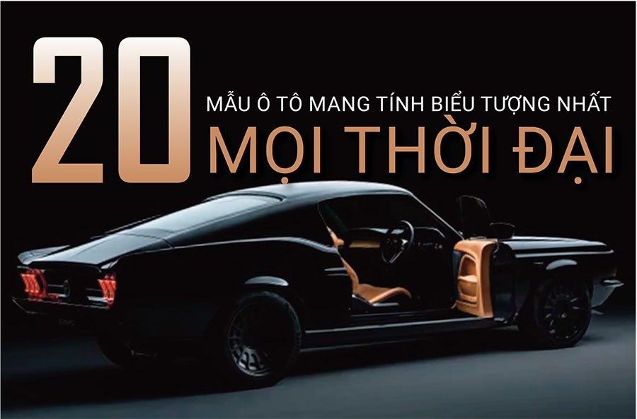 20 mẫu ô tô mang tính biểu tượng nhất mọi thời đại