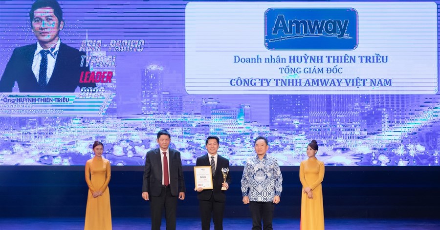 Amway Việt Nam được vinh danh tại lễ công bố thương hiệu tiêu biểu châu Á - Thái Bình Dương 2023