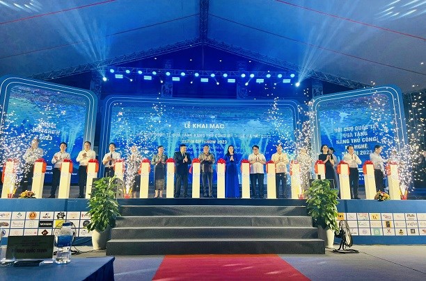 Hà Nội: Khai mạc Hội chợ quốc tế Quà tặng hàng thủ công mỹ nghệ 2023