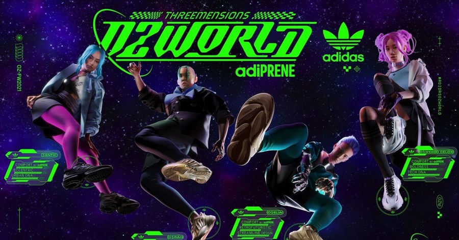 adidas Originals giới thiệu trải nghiệm kỹ thuật số đầu tiên - Ozworld