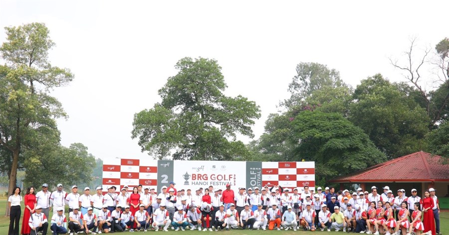 Khởi tranh sự kiện gôn thường niên 2023 BRG Golf Hanoi Festival