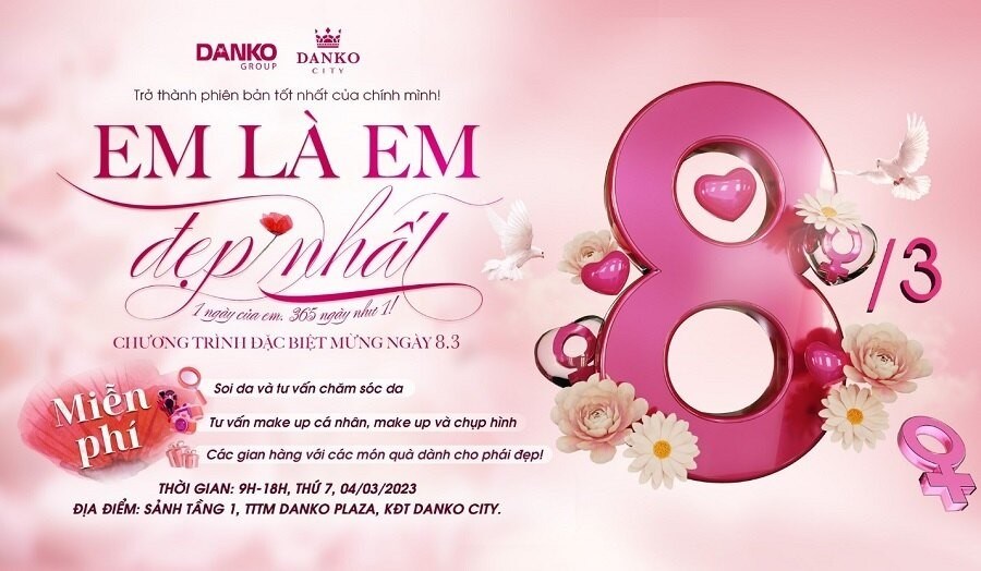 Ngày hội tư vấn, làm đẹp miễn phí tại Danko City
