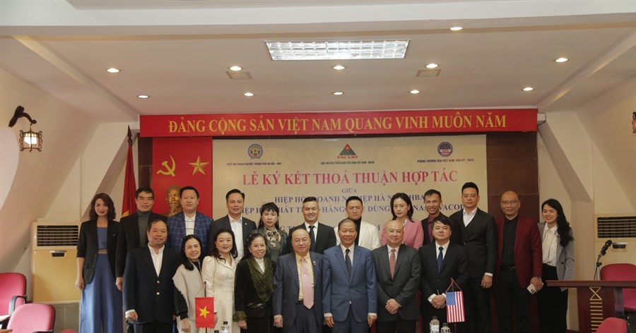 VACOD-HBA và VUCC ký kết thỏa thuận hợp tác, thúc đẩy kinh tế, giao thương Việt – Mỹ
