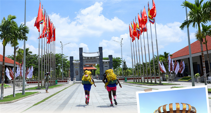 Gameshow hút khách hàng đầu nước Mỹ chọn Đền thờ Vua Hùng thành phố Cần Thơ làm điểm khám phá