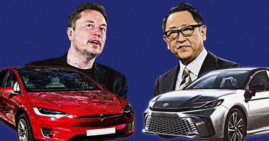 Toyota và Tesla trong cuộc đua thành hãng xe ô tô bán chạy nhất thế giới