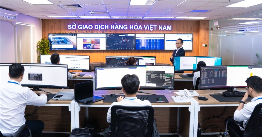Giá trị giao dịch trung bình mỗi ngày trên Sở Giao dịch Hàng hóa Việt Nam đạt hơn 4.000 tỷ đồng