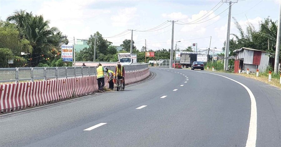 Tuyến đường tránh Quốc Lộ 1A qua thành phố Cà Mau chính thức đưa vào khai thác