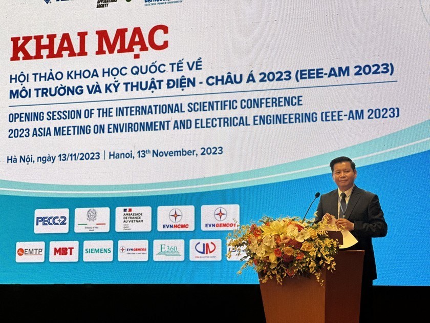 Chính thức khai mạc Hội thảo khoa học quốc tế về “Môi trường và Kỹ thuật điện - châu Á 2023"