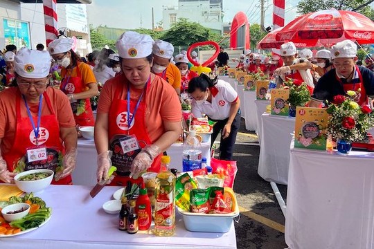 Hơn 999 gia đình cùng Saigon Co.op xác lập kỷ lục về nấu ăn