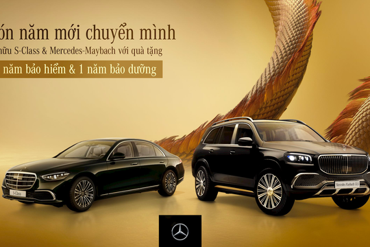 Mercedes-Benz ưu đãi lớn cho mùa lễ hội đầu năm của khách hàng