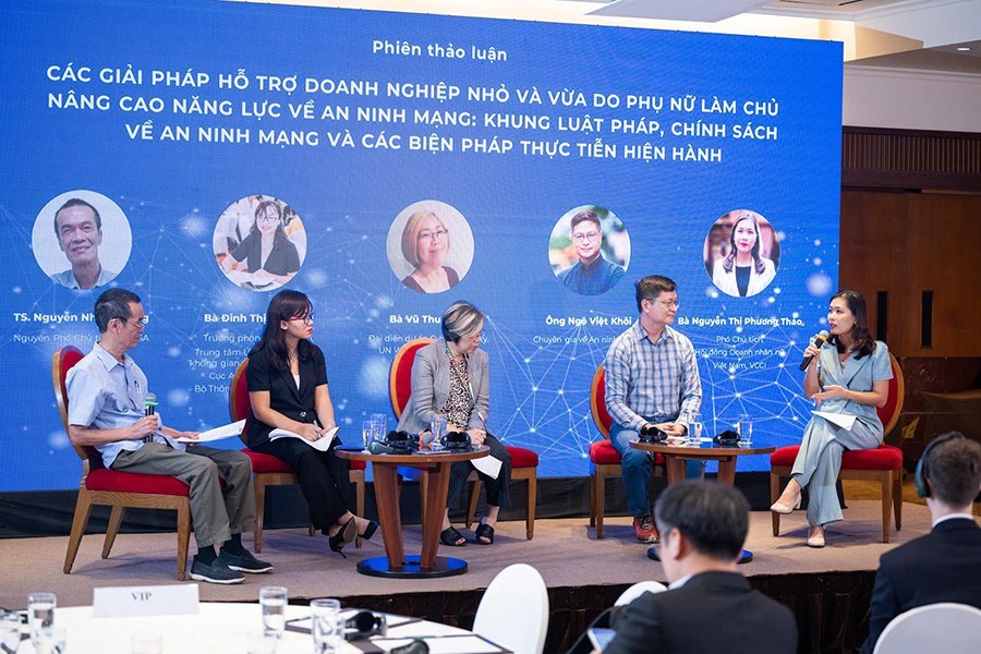 Hỗ trợ DNNVV do nữ làm chủ nâng cao năng lực về an ninh mạng