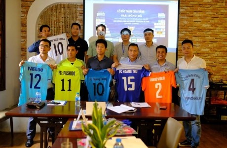 Giải bóng đá “Báo chí đồng hành cùng doanh nghiệp”: Sôi động ngay từ buổi họp báo
