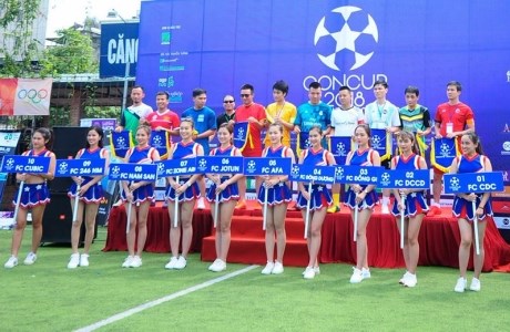 Khai mạc giải bóng đá CONCUP 2018