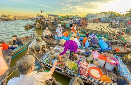 6 khu chợ nổi độc đáo trên thế giới