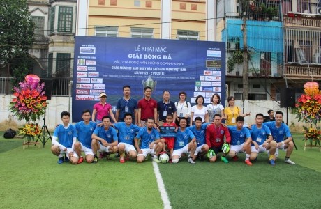 Giải bóng đá Báo chí đồng hành cùng Doanh nghiệp lần II năm 2019