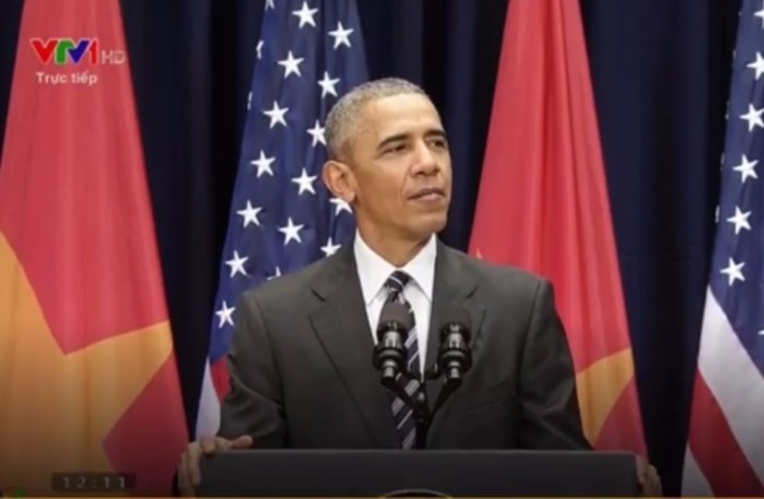 Bài phát biểu của tổng thống mỹ obama tại việt nam 24/5/2016