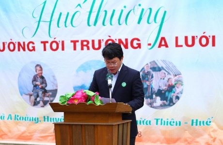 “Huế thương: Đường tới trường A Lưới”- Hoạt động thiện nguyện ý nghĩa