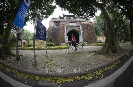 Đẹp mơ màng 'con đường lãng mạn' nhất Hà Nội vào mùa sấu thay lá