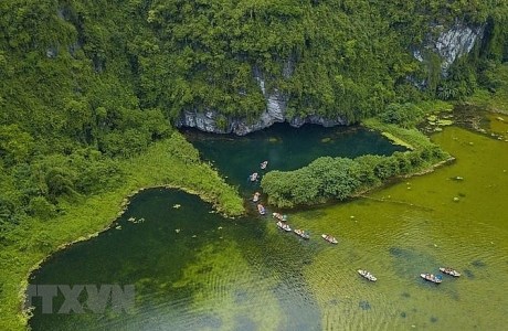 Chiêm ngưỡng mùa thu tuyệt đẹp ở khu du lịch sinh thái Tràng An