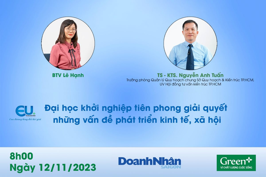 Đại học khởi nghiệp tiên phong giải quyết những vấn đề phát triển kinh tế, xã hội