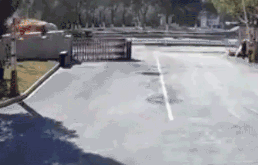 Xe tải bùng cháy, tài xế nhanh trí lái xe thẳng vào trung tâm cứu hỏa