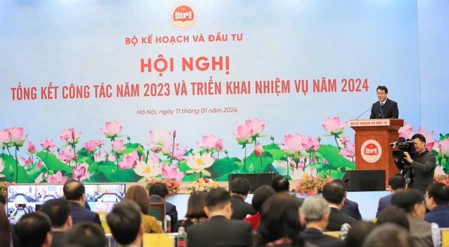 Ban hành gần 13.000 văn bản trong năm 2023, Bộ Kế hoạch và Đầu tư đề ra 10 nhiệm vụ trọng tâm trong năm 2024