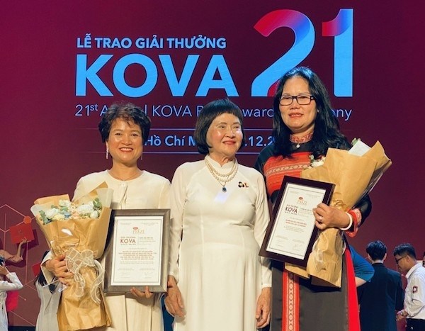 Phó Tổng giám đốc Sao Thái Dương vinh dự nhận Giải thưởng KOVA