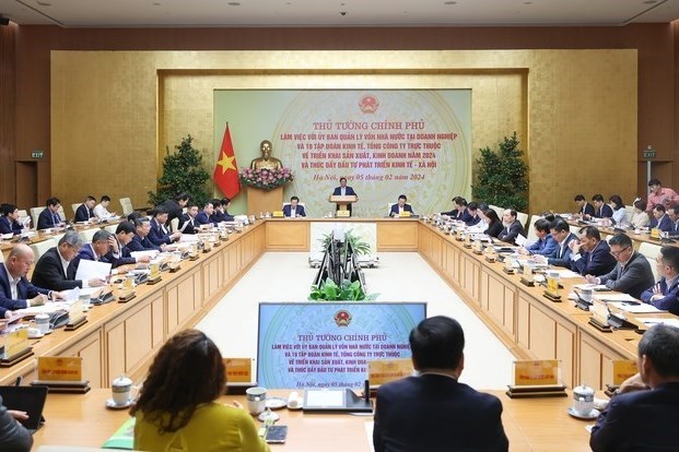 Thủ tướng: Năm 2024 các tập đoàn, tổng công ty Nhà nước phải đầu tư nhiều hơn