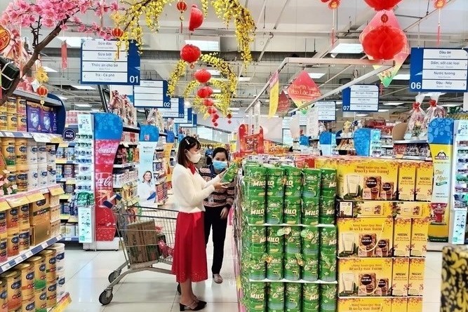 Sức tiêu thụ hàng hoá tăng từ 20-30% những ngày cận Tết