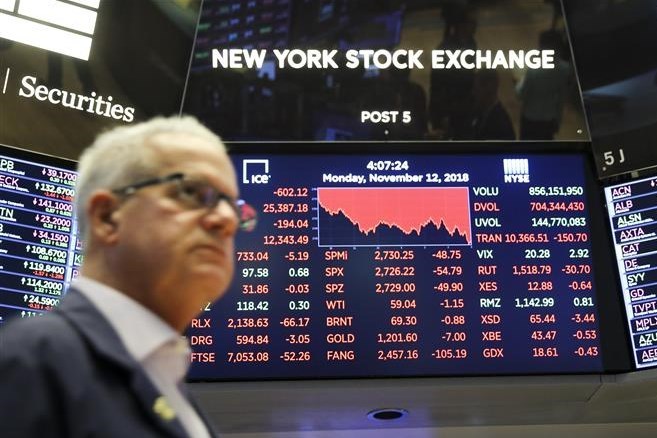 Chứng khoán thế giới giảm sau số liệu lạm phát của Mỹ