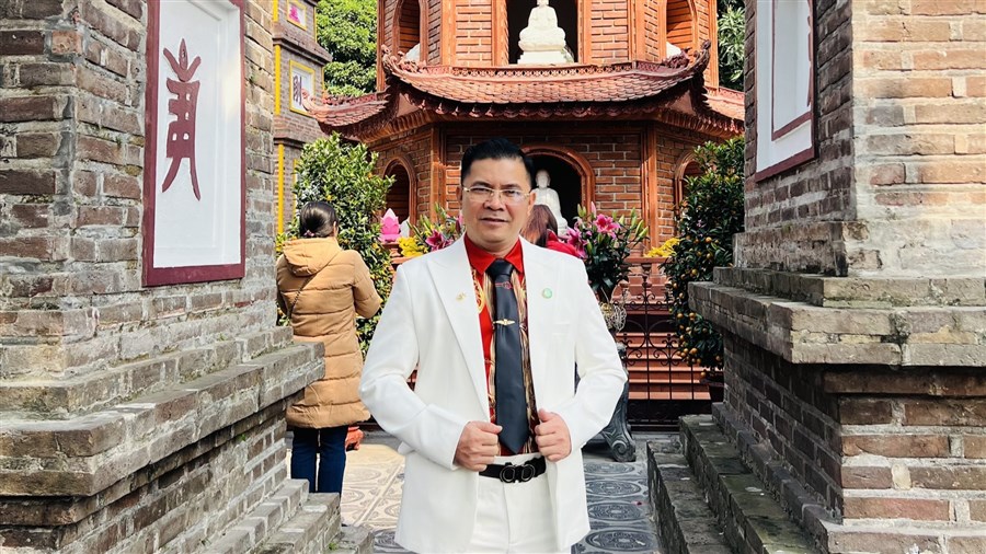 Doanh nhân Đinh Trọng Vỹ- Người sáng lập ra cộng đồng hành trình kết nối yêu thương Việt Nam