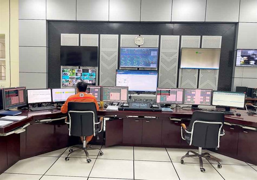 Thủy điện Trung Sơn đảm bảo điện trong trường hợp thời tiết diễn biến cực đoan, ngay từ đầu năm mới 2024