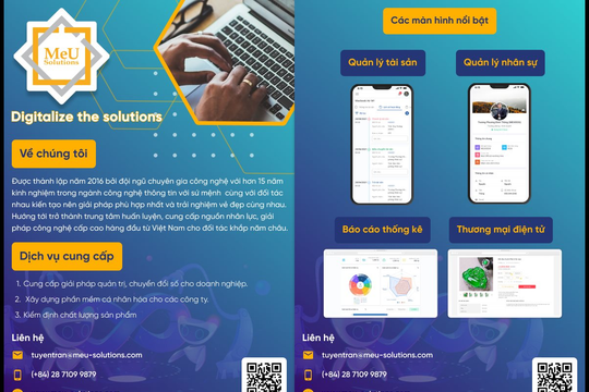 MeU Solutions - Đồng hành cùng sự đổi mới và phát triển doanh nghiệp