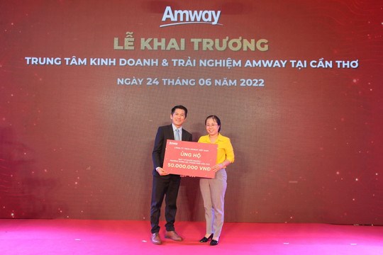 Amway Việt Nam khai trương chuỗi siêu thị và trung tâm trải nghiệm