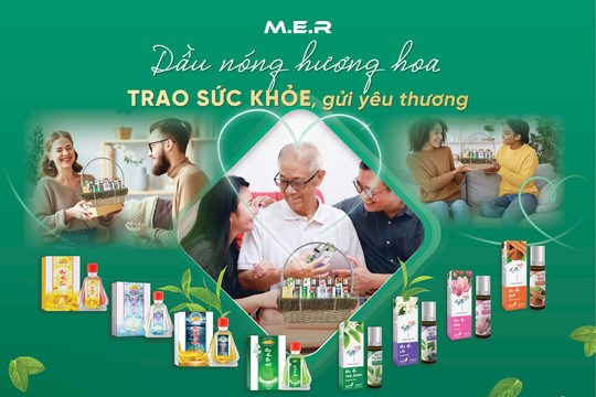 M.E.R: Dầu nóng hương hoa, món quà du lịch độc đáo