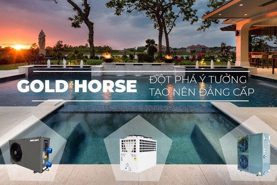Gold Horse: Tiên phong thiết kế, xây dựng hồ bơi