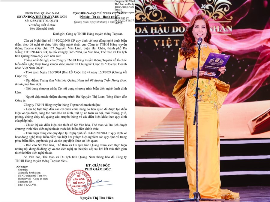 Chủ tịch Đặng Gia Bena gửi lời nhắn nhủ thí sinh trước thềm chung kết Hoa hậu Doanh nhân Việt Nam 2024