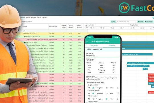 FastWork tự hào là đơn vị cung cấp các giải pháp quản lý thi công công trình