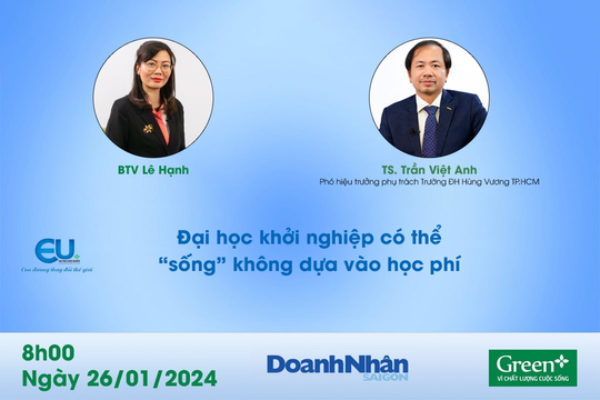 Đại học khởi nghiệp có thể “sống” không dựa vào học phí