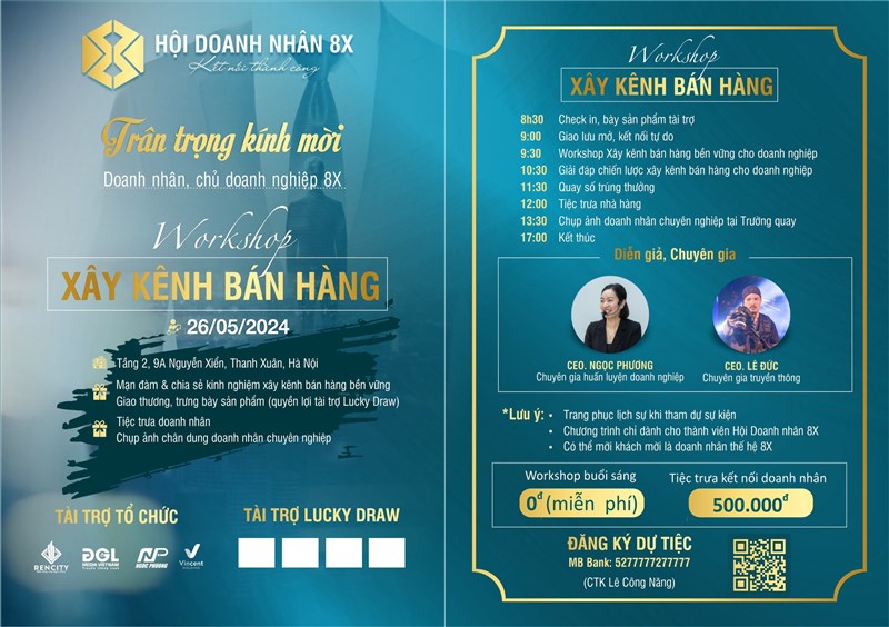 Workshop Xây kênh bán hàng chuyên nghiệp