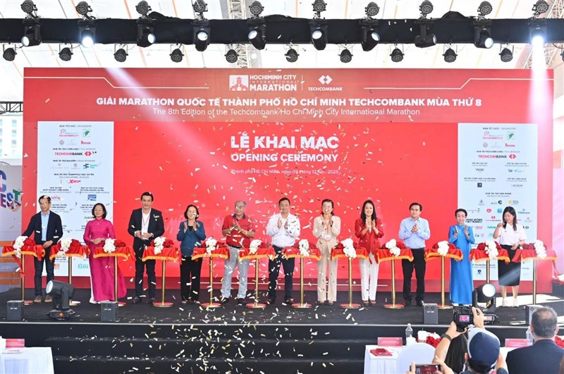 Khai mạc Giải Marathon Quốc tế Thành phố Hồ Chí Minh Techcombank mùa thứ 8 – lan tỏa tinh thần vượt trội của siêu đô thị tương lai